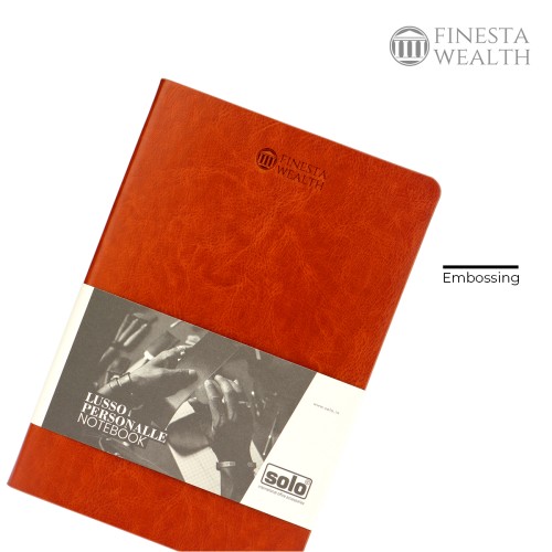 Customized Leatherette Lusso Personalle Notebook (LPNB1)